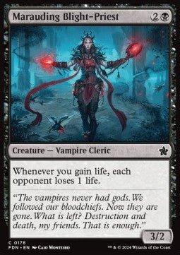 Marauding Blight-Priest - Magic: The Gathering Foundations (Common) [FDN-178]