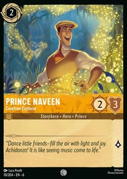 Prince Naveen - Carefree Explorer - Azurite Sea (Common) [6AZS-10]