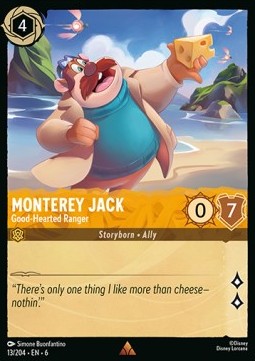 Monterey Jack - Good-Hearted Ranger - Azurite Sea (Rare) [6AZS-13]