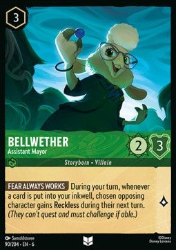 Bellwether - Assistant Mayor - Azurite Sea (Uncommon) [6AZS-90]