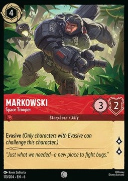 Markowski - Space Trooper - Azurite Sea (Common) [6AZS-113]