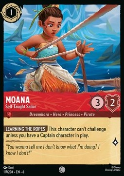 Moana - Self-Taught Sailor - Azurite Sea (Common) [6AZS-117]