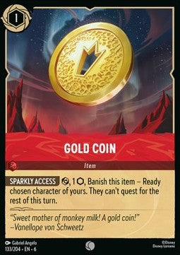 Gold Coin - Azurite Sea (Common) [6AZS-133]