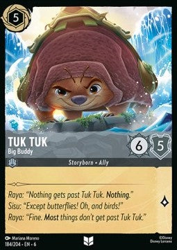 Tuk Tuk - Big Buddy - Azurite Sea (Uncommon) [6AZS-184]
