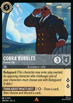 Cobra Bubbles - Former CIA - Azurite Sea (Rare) [6AZS-188]