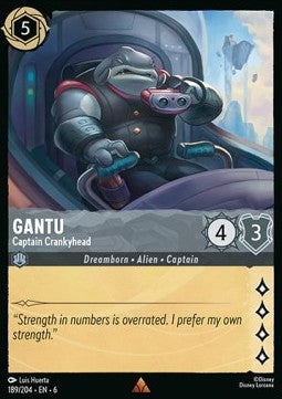 Gantu - Captain Crankyhead - Azurite Sea (Rare) [6AZS-189]
