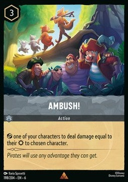 Ambush! - Azurite Sea (Rare) [6AZS-198]