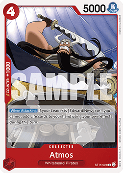 Atmos (ST15-001) - Starter Deck: Edward.Newgate (Common) [ST-15-001]