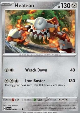 Heatran - Prismatic Evolutions (Uncommon) [PRE-068]