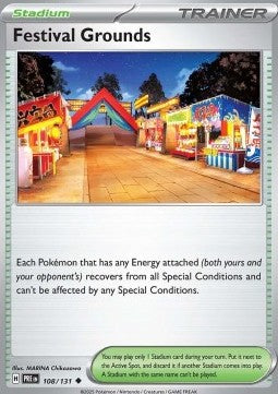 Festival Grounds - Prismatic Evolutions (Uncommon) [PRE-108]