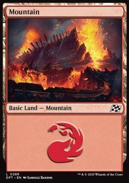 Mountain (V.1) - Aetherdrift (Land) [DFT-286]