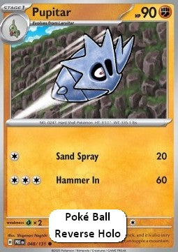 Pupitar - Prismatic Evolutions: Additionals (Common) [xPRE-048]