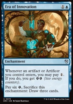 Era of Innovation - Commander: Aetherdrift (Uncommon) [DRC-75]