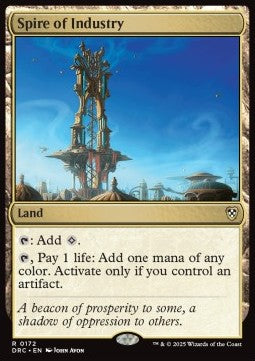 Spire of Industry - Commander: Aetherdrift (Rare) [DRC-172]