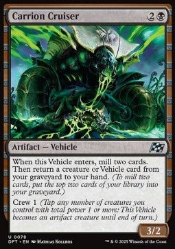 Carrion Cruiser - Aetherdrift (Uncommon) [DFT-78]