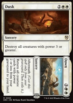 Dusk // Dawn - Commander: Aetherdrift (Rare) [DRC-65]