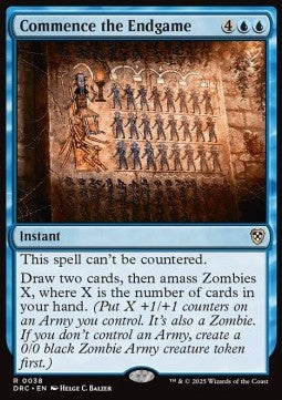 Commence the Endgame - Commander: Aetherdrift (Rare) [DRC-38]