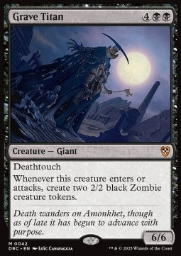 Grave Titan - Commander: Aetherdrift (Mythic) [DRC-42]