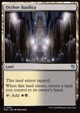 Orzhov Basilica - Commander: Aetherdrift (Uncommon) [DRC-164]