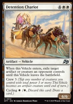 Detention Chariot - Aetherdrift (Uncommon) [DFT-12]