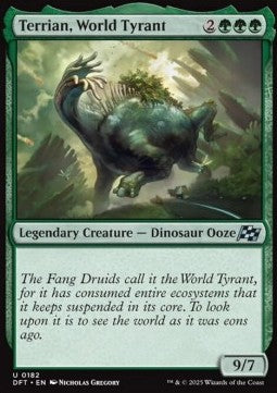 Terrian, World Tyrant - Aetherdrift (Uncommon) [DFT-182]