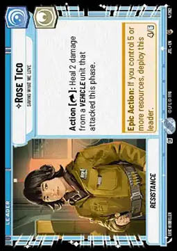 Rose Tico, Saving What We Love - Jump to Lightspeed (Common) [JTL-004]