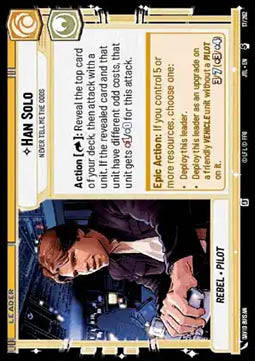 Han Solo, Never Tell Me the Odds - Jump to Lightspeed (Special) [JTL-017]