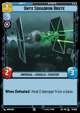 Onyx Squadron Brute - Jump to Lightspeed (Common) [JTL-033]