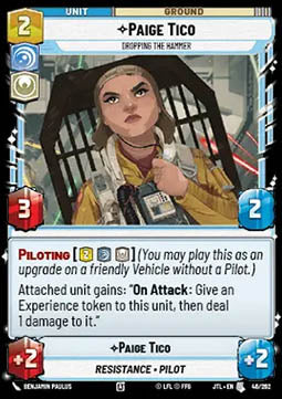 Paige Tico, Dropping the Hammer - Jump to Lightspeed (Uncommon) [JTL-046]
