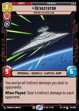Devastator, Hunting the Rebellion - Jump to Lightspeed (Legendary) [JTL-143]
