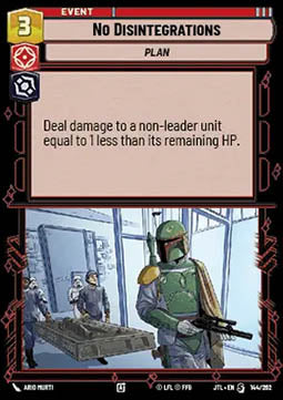 No Disintegrations - Jump to Lightspeed (Special) [JTL-144]