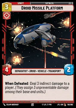 Droid Missile Platform - Jump to Lightspeed (Common) [JTL-162]