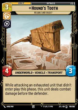 Hound's Tooth, Reliable and Deadly - Jump to Lightspeed (Special) [JTL-185]