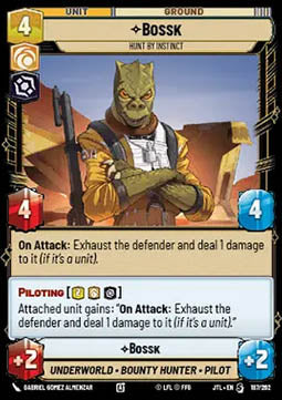 Bossk, Hunt By Instinct - Jump to Lightspeed (Special) [JTL-187]