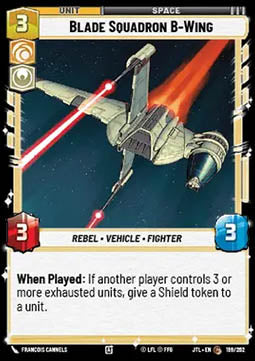 Blade Squadron B-Wing - Jump to Lightspeed (Common) [JTL-199]