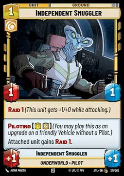 Independent Smuggler - Jump to Lightspeed (Common) [JTL-211]