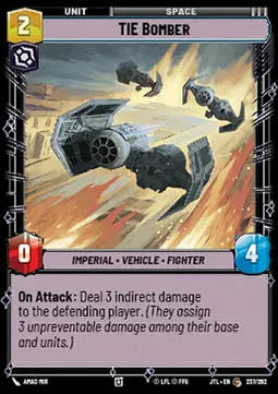 TIE Bomber - Jump to Lightspeed (Common) [JTL-237]