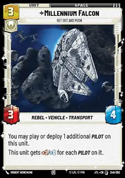 Millennium Falcon, Get Out And Push - Jump to Lightspeed (Special) [JTL-249]