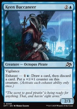 Keen Buccaneer - Aetherdrift (Common) [DFT-48]