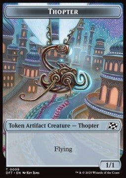 Thopter Token (A 1/1) // Servo Token (A 1/1) - Aetherdrift: Tokens (Token) [TDFT-T 9/8]