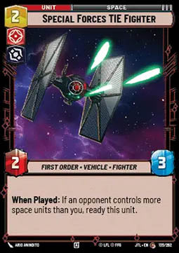 Special Forces TIE Fighter - Jump to Lightspeed (Common) [JTL-135]