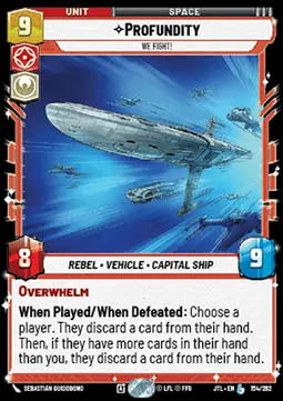 Profundity, We Fight! - Jump to Lightspeed (Legendary) [JTL-154]