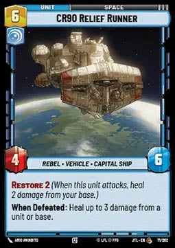 CR90 Relief Runner - Jump to Lightspeed (Common) [JTL-071]