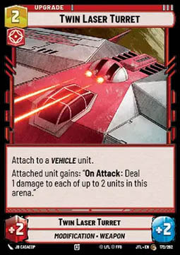 Twin Laser Turret - Jump to Lightspeed (Common) [JTL-172]