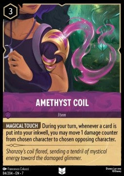 Amethyst Coil - Archazia's Island (Uncommon) [7ARI-84]