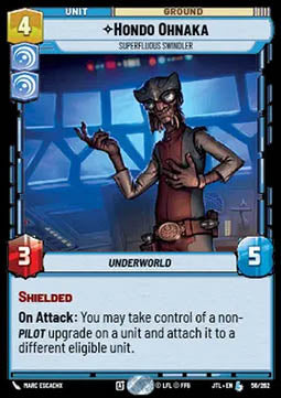 Hondo Ohnaka, Superfluous Swindler - Jump to Lightspeed (Legendary) [JTL-056]