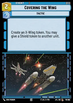 Covering the Wing - Jump to Lightspeed (Common) [JTL-076]