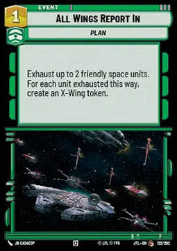 All Wings Report In - Jump to Lightspeed (Common) [JTL-122]
