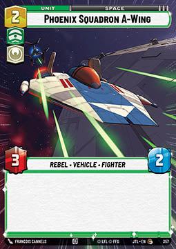 Phoenix Squadron A-Wing - Jump to Lightspeed: Extras (Common) [XJTL-357]