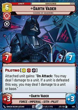 Darth Vader, Scourge of Squadrons - Jump to Lightspeed: Extras (Legendary) [XJTL-404]